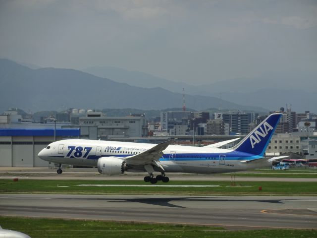 Boeing 787-8 (JA811A) - 福岡空港にて