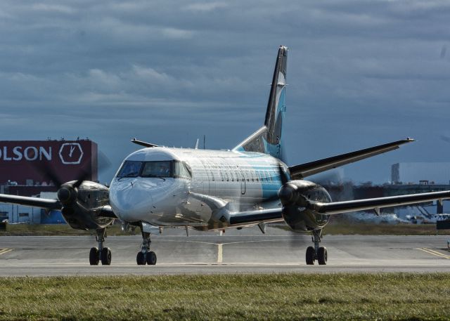 Saab 340 (C-FJEP) - First commercial flight for C-FJEP with Pascan. 21-11-2020