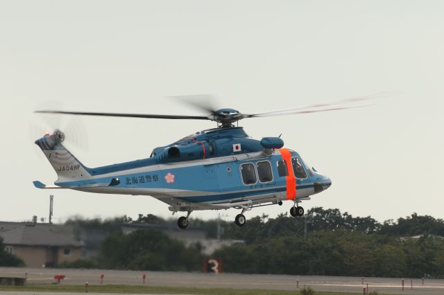 JA04HP — - 24 September 2015: Hokkaido Police:AgustaWestland AW139