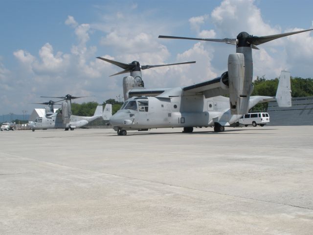 Bell V-22 Osprey — - Getting ready for a very long startup process.