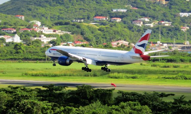 Boeing 777-200 (G-VIIX)