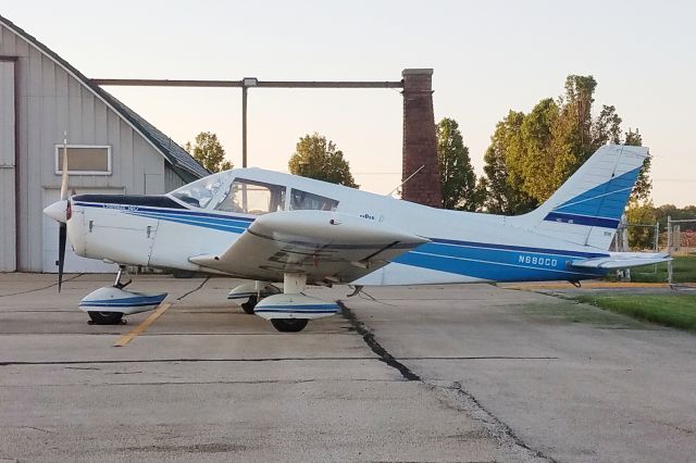 Piper Cherokee (N680CD) - Dixon Walgreen Field 27 May 2022br /Caught this nifty little PA28-140 sitting over in Dixon, Illinois. br /Gary C Orlando Photo 