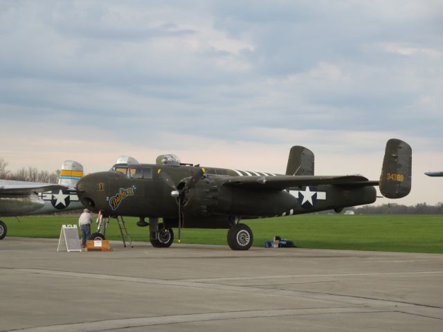 North American TB-25 Mitchell (N5548N) - Barbie III B-25H-1 44-34106 (34380 Tail Number) 4-15-17