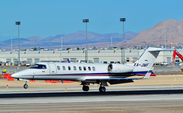 Learjet 45 (XA-JMF) - XA-JMF Bombardier LearJet 45 c/n 45-178 - Las Vegas - McCarran International Airport (LAS / KLAS)br /USA - Nevada October 30, 2014br /Photo: Tomás Del Coro