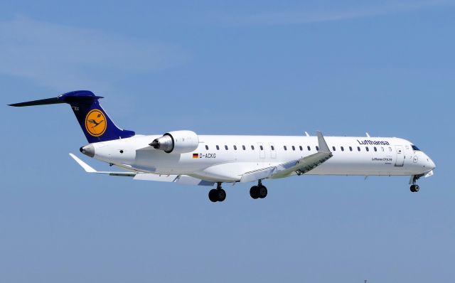 Canadair Regional Jet CRJ-900 (D-ACKG) - Photo taken on May 12, 2021