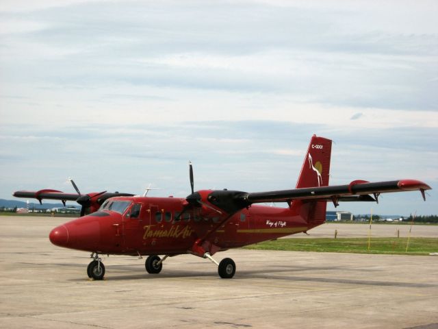 De Havilland Canada Twin Otter (C-GDQY) - C-GDQY, Tamalik Air / Air Labradors Twin Otter in Goose-Bay, Newfoundland & Labrador, sitting pretty on the ramp - July 2007