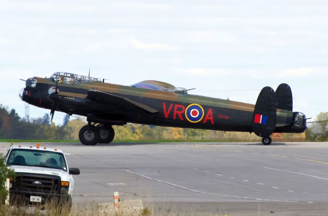 Avro 683 Lancaster (C-GVRA) - Avro Lancaster C-GVRA at Hamilton, Canada CYHM