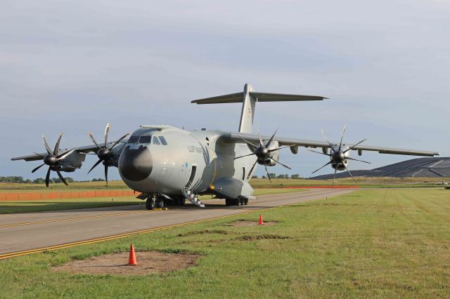 AIRBUS A-400M Atlas (GAF5406) - My first sighting of a German Air Force Airbus A400M Atlas. The A400M-180, 54+06, c/n 041, arrived at KYIP on 1 Sept 2017 for the Thunder Over Michigan Air Show.