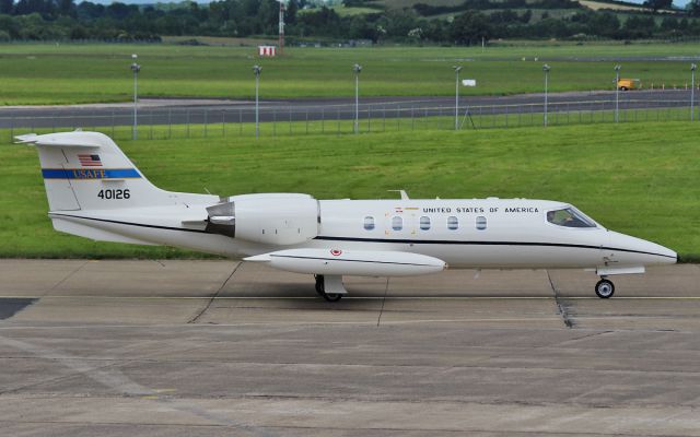 84-0126 — - usafe c-21a 84-0126 arriving in shannon 22/6/15