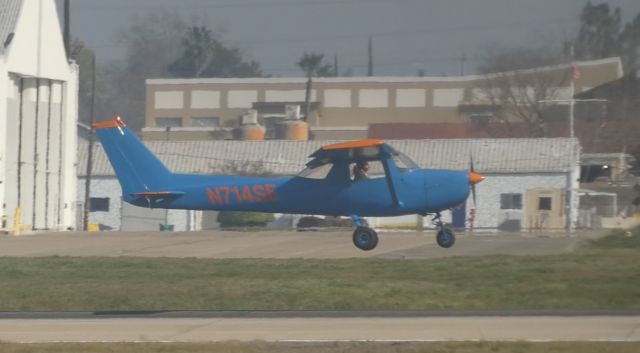 Cessna Commuter (N714SE) - N714SE doing a touch and go at KMCC, I was standing at a dead end near the RWY.