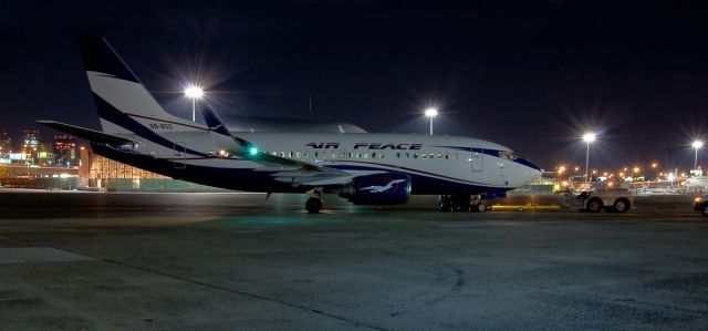 Boeing 737-700 (5N-BQQ) - A rare Bird ! - 2nd upload ever and 1st time visitor to Logan of 5N-BQQ - Air Peace !