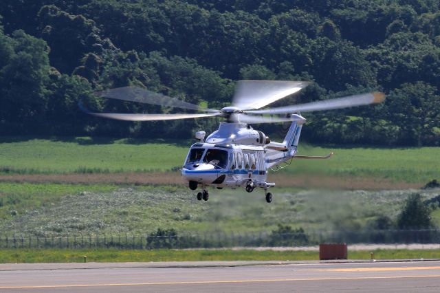 BELL-AGUSTA AB-139 (JA967A) - JA967Abr /Japan Coast Guardbr /AgustaWestland AW139br /August.01.2015 Hakodate Airport [HKD/RJCH] JAPAN