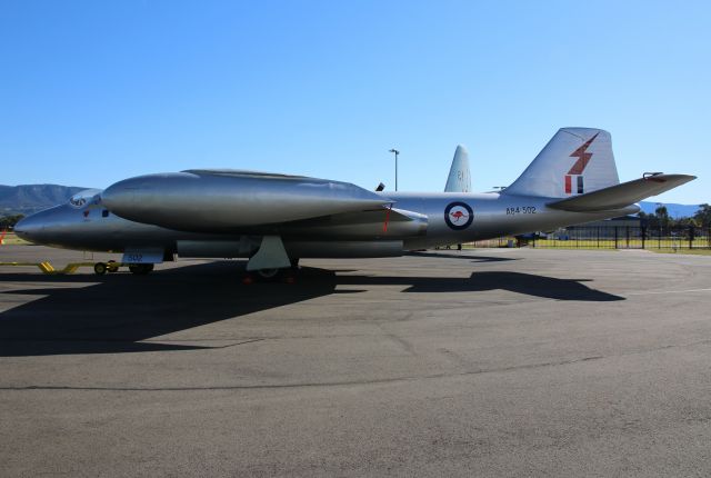 A84502 — - Canberra Bomber A84-502 Sitting on the apron at HARS. Taken with a 17-70mm