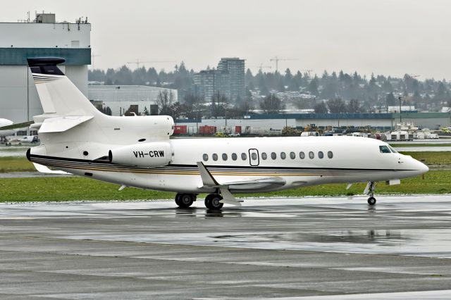 Dassault Falcon 7X (VH-CRW)