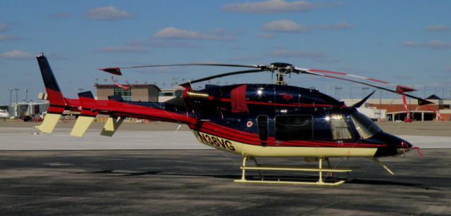 Bell 427 (N38VG) - A colorful Bell 427 parked at TAC Air (FBO) at Blue Grass Airport (KLEX)....