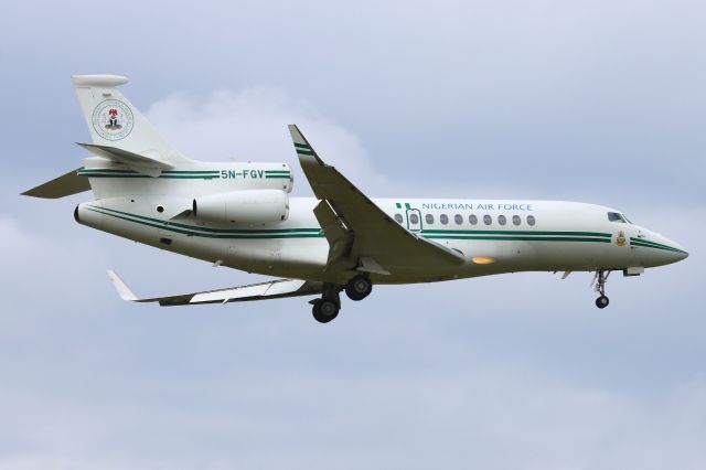 Dassault Falcon 7X (5N-FGV)