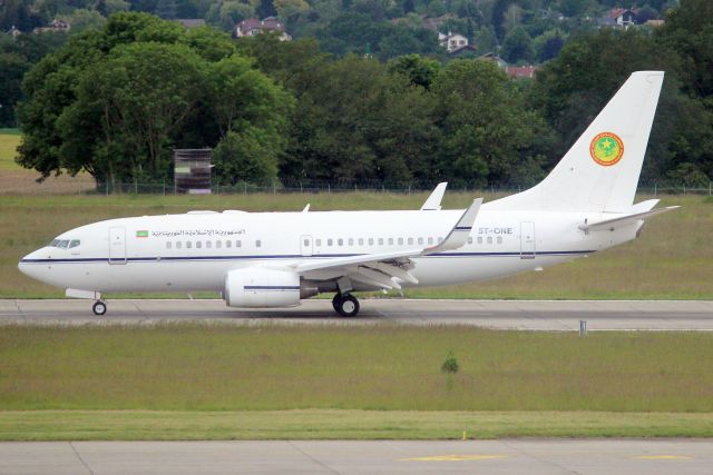 Boeing 737-700 (5T-ONE) - Landing on rwy 22 on 26-May-24 arriving from GQNO.
