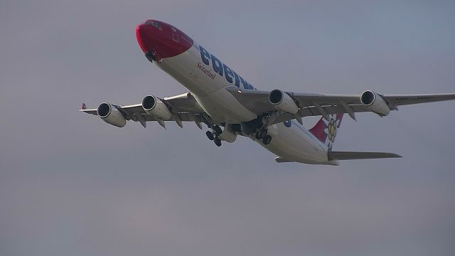 Airbus A340-300 (HB-JMF) - WK50 from Zurich to Phuket Province (VTSP)