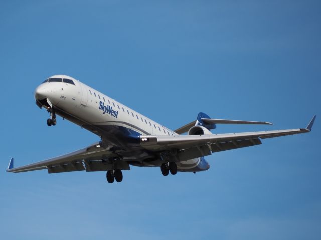 Canadair Regional Jet CRJ-700 (N767SK) - Flight 3087 from DFW to Tyler, Texas, 02.22.2020