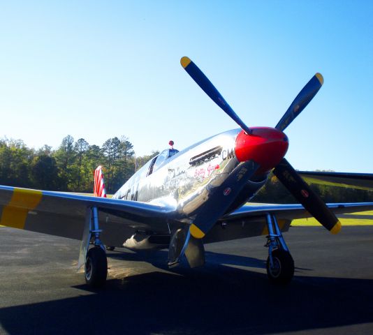 North American P-51 Mustang — - P-51, "Betty Jane" when it came to visit Shelby County Airport, AL. Code:KEET