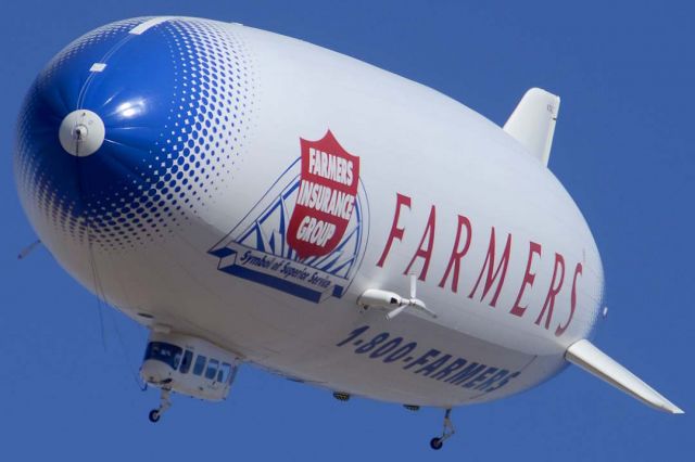 — — - Airship Ventures Zeppelin NT N704LZ Eureka cruising along Interstate 10 in Arizona on October 21, 2011.