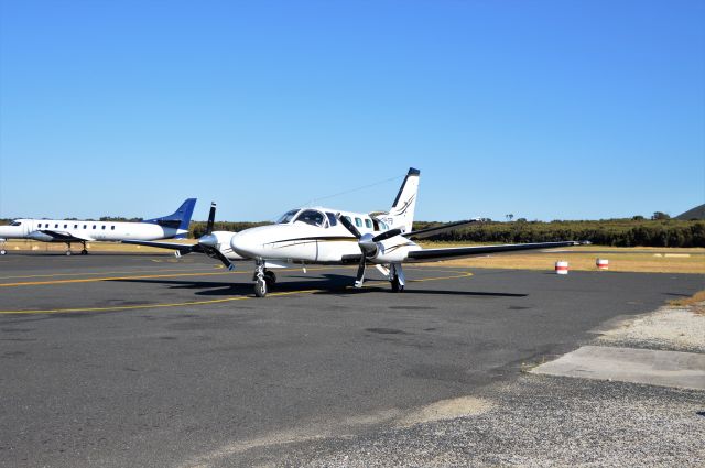 Cessna Conquest 2 (VH-TFB) - Sharp Aviation conquest at Flinders Island, Nov 2017