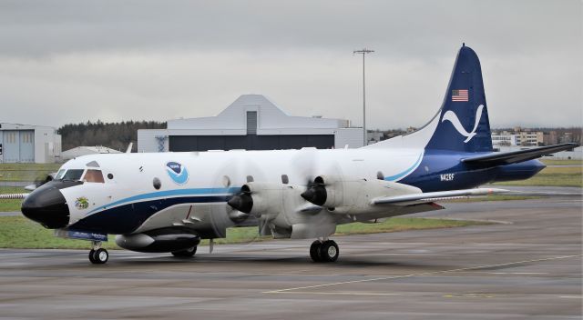 Lockheed P-3 Orion (N42RF) - noaa wp-3d orion n42rf arriving in shannon 24/1/20.