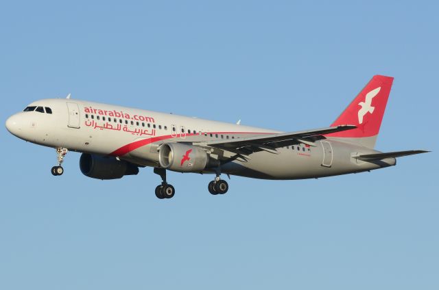 Airbus A320 (CN-NMK) - Kystvejen RWY22L