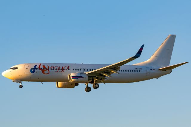 Boeing 737-800 (OM-GTE) - hot evening sun1