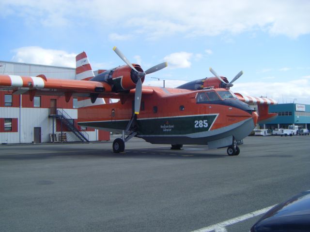 C-FYWP — - CL-215 Water bomber. 281 is on Ice Pilots NWT