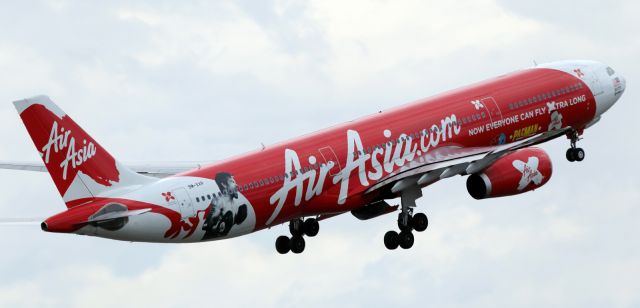 Airbus A330-300 (9M-XXP) - Air Asia, A333, departs YSSY.