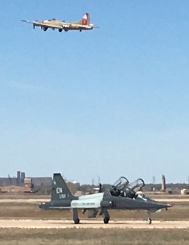 Boeing B-17 Flying Fortress — - Just one random day at KAMA.