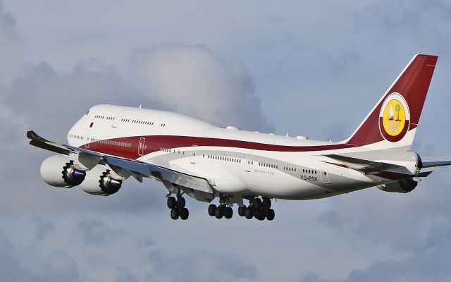 BOEING 747-8 (VQ-BSK) - worldwide aircraft holdings b747-8zv bbj vq-bsk training at shannon 8/3/17.