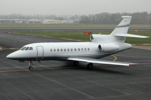 Dassault Falcon 900 (LX-AFD) - Global Jet Luxembourg