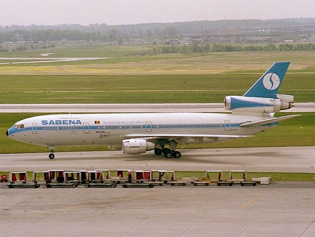 McDonnell Douglas DC-10 (OO-SCB) - XDate 25/05/87 C/n 47907