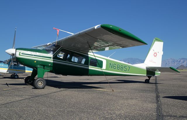 HELIO U-10 Super Courier (N68857) - At rest.