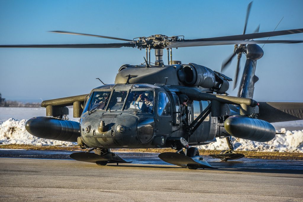 02-6599 — - United States Army Blackhawk in Grande Prairie, Alberta, Canada