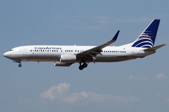 Boeing 737-800 (HP-1730CMP) - Landing at the LAX.