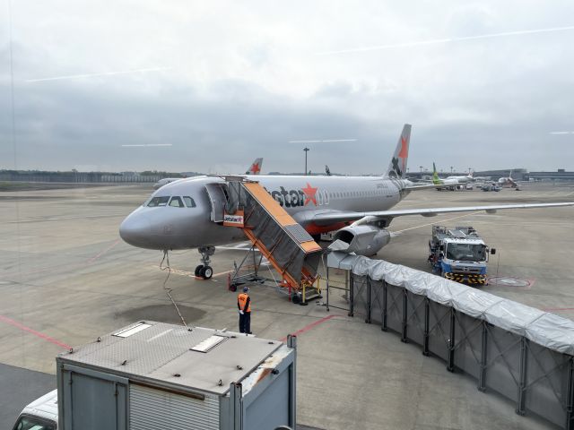 Airbus A320 (JA09JJ) - NRT TERMINAL3 Gate162