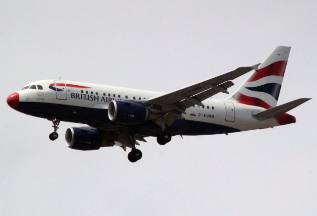 Airbus A318 (G-EUNB) - Taken 8-8-2013