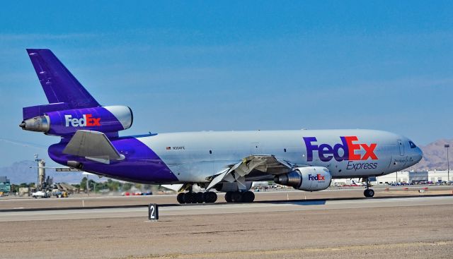 McDonnell Douglas DC-10 (N304FE) - N304FE Federal Express (FedEx) 1978 McDonnell Douglas MD-10-30F c/n 46992 / 257 "Claire" - Las Vegas - McCarran International (LAS / KLAS)br /USA - Nevada, June 2, 2016br /Photo: Tomás Del Coro