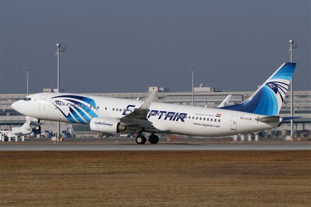 Boeing 737-800 (SU-GCM) - BOEING 737-866, Egypt Air, EDDM München Franz Josef Strauss