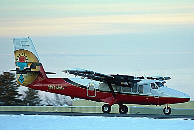 De Havilland Canada Twin Otter (N173GC) - Flying for Wiggins Airways to Burlington VT