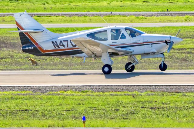 Rockwell Commander 114 (N4705W) - Rockwell Commander 112TCA at Livermore Municipal Airport (CA). March 2021