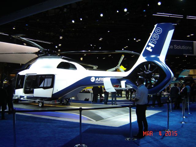 — — - Airbus H-160 as seen at Heli Expo 2015 Orange County Convention Center Orlando, Florida