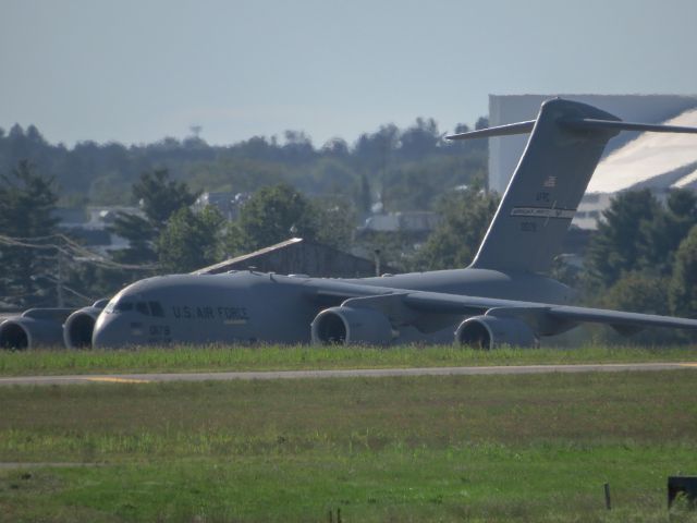 Boeing Globemaster III (00-0178) - RHINO89 from the 445th Airlift Wing of the 89th Airlift Squadron from Wright-Patterson AFB waiting for takeoff.