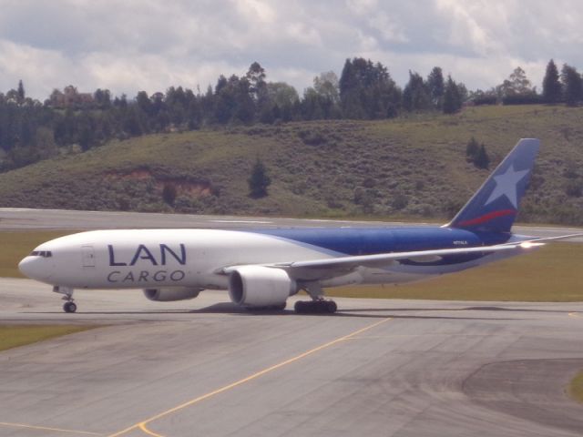 BOEING 777-200LR (N774LA) - the most surprise of the day, LAE1827 from SEQM