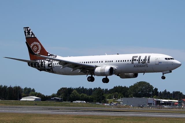 Boeing 737-800 (DQ-FJG) - FJ451 from NANbr /ON 24 DEC 2016