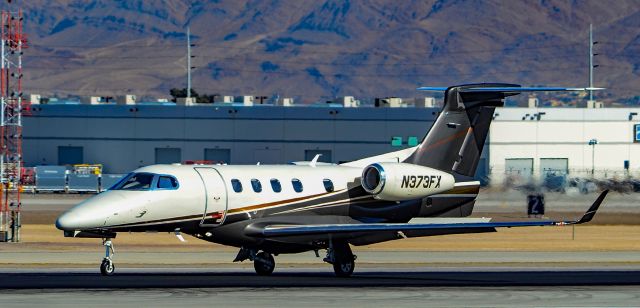 Embraer Phenom 300 (N373FX) - N373FX 2016 EMBRAER EMB-505 Phenom 300 s/n 50500391 -Las Vegas - McCarran International (LAS / KLAS)br /USA - Nevada,  January 28, 2019br /Photo: TDelCoro 