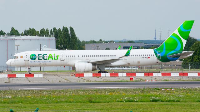 HB-JJE — - HB-JJE just standing at rwy 25 L (EBBR) for a couple of months.